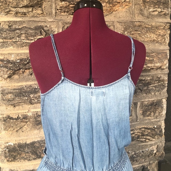 Jessica simpson denim jumpsuit clearance